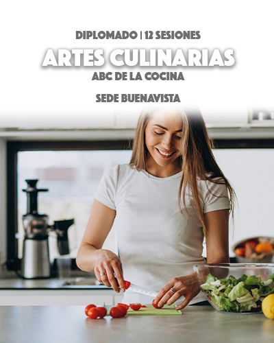 Diplomado en Artes Culinarias ABC de la Cocina 12 Sesiones