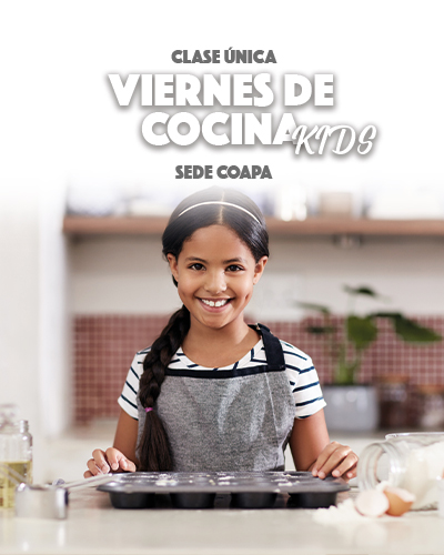 Clase Única Viernes de Cocina KIDS