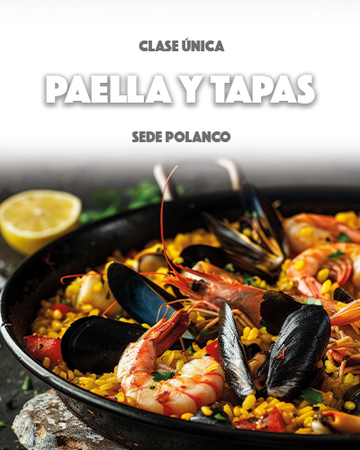 Clase Única de Paella y Tapas