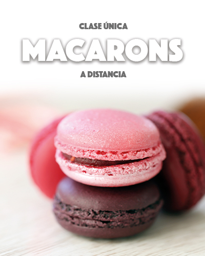 Clase Única de Macarons a Distancia