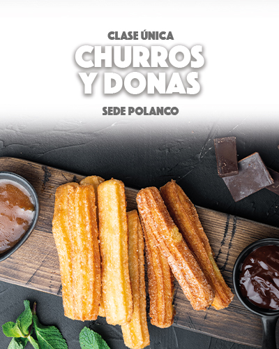 Clase Única de Churros y Donas