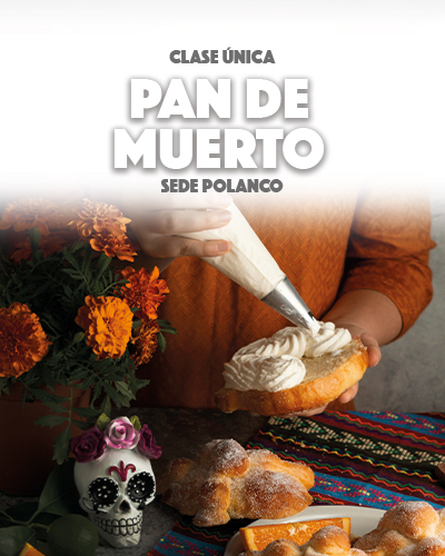 Clase Única de Pan de Muerto