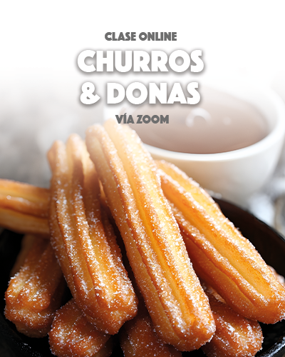 Clase de Churros y Donas Online