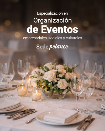 Especialización en Organización de Eventos