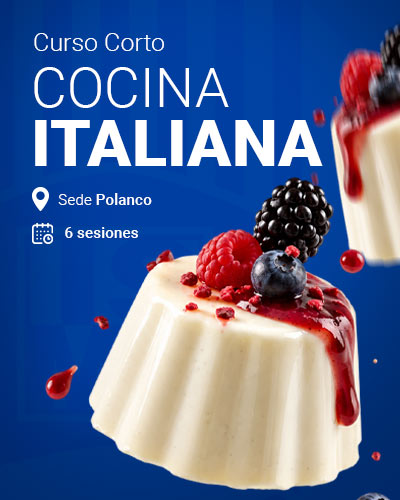 Cocina Italiana 6 sesiones