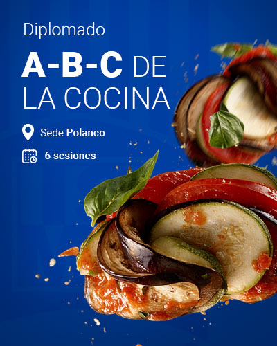 Diplomado en ABC de la Cocina 6 Sesiones